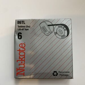 Nu-kote 86TL Tackless Dry Lift Off Correction Tapes Typewriter 4 Units Open Box